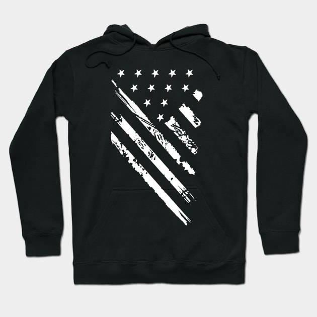 United States flag Hoodie by Dumastore12